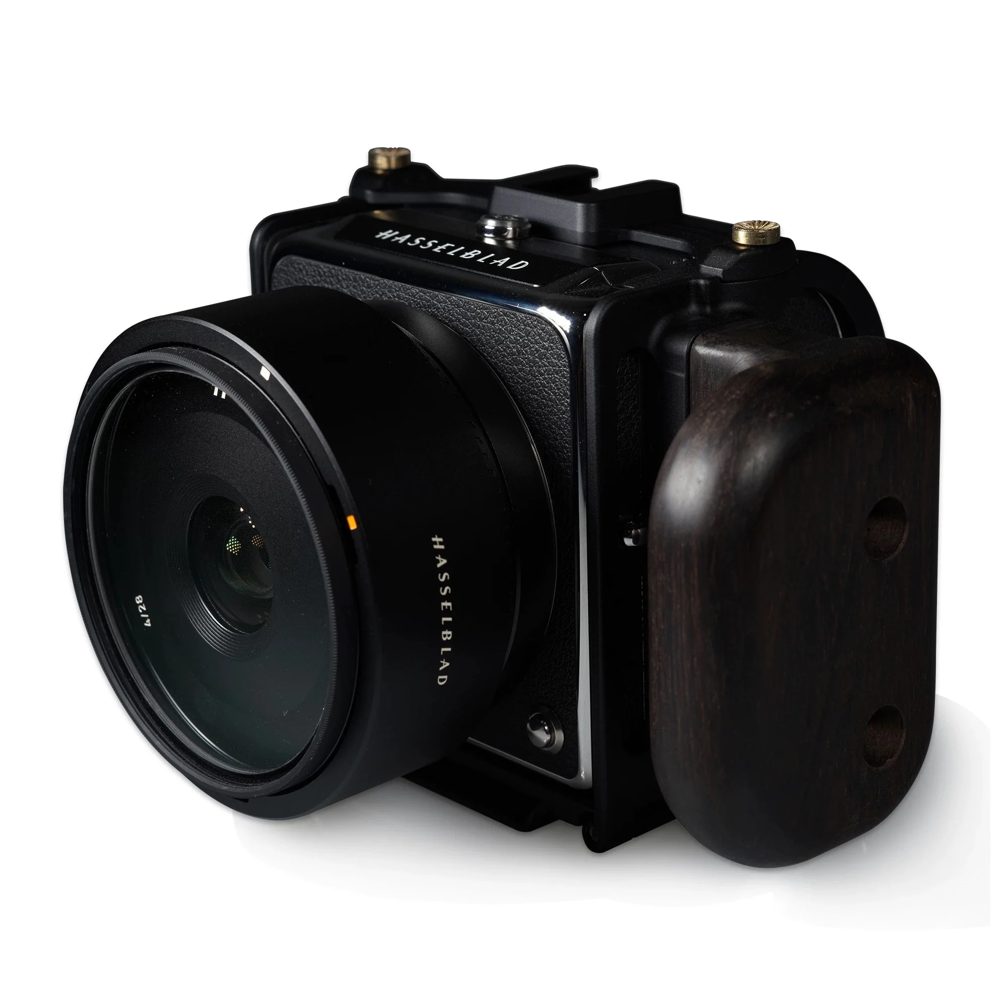 Lanhorse 相机 兔笼 兼容 适用 Hasselblad 907x, Quick-Release CFV Digital Back, Optional 红木 Hand 手柄.